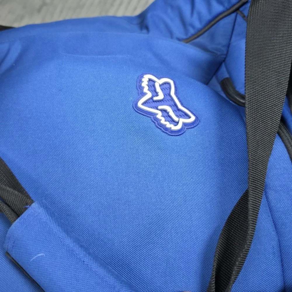 Fox Racing X Yamaha Blue Duffle Bag Large Motorcross 35x14x14 XXL Motorcycle